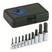 10 Piece 3/8" & 1/2" Dr. Hex Bit Socket Sets - 10 pc. 3/8"&1/2"drive hex bit socket set