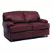 Dakota Leather Loveseat