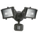 Twin Halogen Motion Activated Flood Light