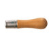 Metal Ferruled Wooden Handles - wood handle w/metal ferrule #000