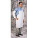 Size Fits All ProShield&reg; NexGen� White Apron 44" Long Bib-Style