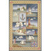 Colonial Coastal Views Nautical Novelty Rug