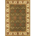 Lifestyles Green/Ivory Agra Rug