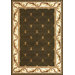 Corinthian Green Fleur-De-Lis Rug