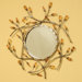 Round Jeweled Mirror