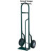 CTL Series Tall Steel Hand Truck With Single Loop Handle And 10" Solid Rubber Wheels