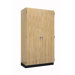 Hinged Storage Case With Oak Doors