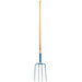 Manure/Compost & Hay Forks - 4-tine prom manure bentpattern w/4' handle