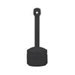 X 11" Deco Black Personal Smokers Cease Fire&reg; Cigarette Butt Receptacle