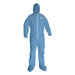 Kleenguard A65 4X-Large Hood and Boot Flame-Resistant Coveralls in Blue