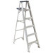 AS4000 Series Victor Aluminum Step Ladders - 6' aluminum step laddergp medium duty