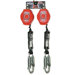 Miller By Sperian - Twin Turbo Fall Protection Systems Twin Turbo D-Ring Connector  2 Mfl-3/6Ft: 493-Mflb-3/6Ft - twin turbo d-ring connector  2 mfl-3/6ft
