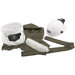200 Series Powered Air Purifying Respirator With White P2N Hardhat Hood And Carbetx Flame Resistant Cover