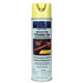 Industrial Choice M1600/M1800 System Precision-Line Inverted Marking Paints - 17-oz. industrial hi-visyellow water based