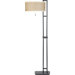 Zen  Floor Lamp in Mystic Black