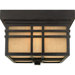 Hillcrest Outdoor  Flush Mount in Imperial Bronze