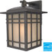 Hillcrest Medium Flourescent  Outdoor Wall Lantern in Imperial Bronze - Energy Star