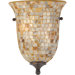Monterey Mosaic  Pocket Wall Sconce in Malaga