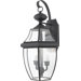 20" Newbury Outdoor  Wall Lantern in Mystic Black