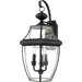 22.5" Newbury Outdoor  Wall Lantern in Medici Bronze