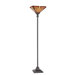 Stephen One Light Torchiere Floor Lamp in Vintage Bronze