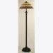 Eos Tiffany  Floor Lamp in Vintage Bronze