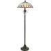 Alhambre Tiffany  Floor Lamp in Burnt Cinnamon