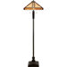 Bungalow Tiffany  Floor Lamp in Vintage Bronze