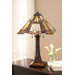 Inglenook Tiffany  Table Lamp in Valiant Bronze