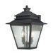 Carson 2 Light Outdoor Wall Lantern