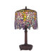 Tiffany Purple Wisteria 1 Light Table Lamp