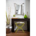 Jasper Wall Mirror in Brushed Nickel