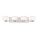 Tatum Four Light Bath Vanity in Brushed Nickel