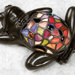 Tiffany Lounging Frog Accent Light in Vintage Bronze