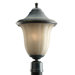 Le Jardin Outdor Post Lantern in Espresso