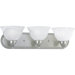 Avalon Vanity Light in Brushed Nickel - Energy Star