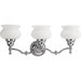 Lawford Vanity Light in Polished Chrome