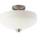 Thomasville International Brushed Nickel Semi Flus