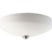Thomasville International Brushed Nickel Flush Mou