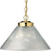 Prismatic Glass 1 Light Cone Pendant