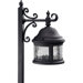 Ashmore Black Incandescent Cast Path Light
