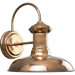 Brookside Copper  Outdoor Wall Lantern 10" x 10.75"