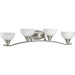 Sentura Vanity Light in Brushed Nickel