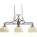 Thomasville Meeting Street 3 Light Chandelier Roasted Java