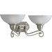 Pavilion  Vanity Light in Brushed Nickel