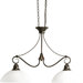 Pavilion Linear 2 Light Chandelier