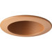 4" Recessed Open Baffle Trim in Chestnut