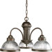 Mini 3 Light Chandelier