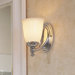 Victorian  Polished Chrome  Wall Sconce