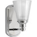 Victory One Light Bath Vanity in Polished Chrome